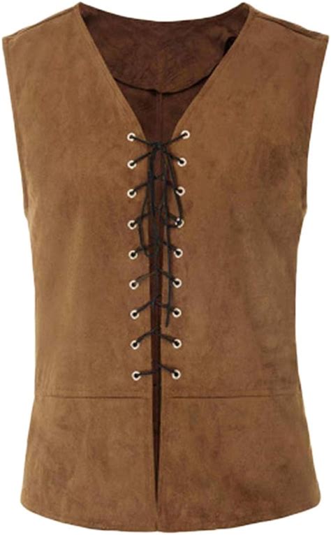 Waistcoat medieval - May 14, 2018 · Material of Victorian Waistcoats Vests: Cotton + Polyester ; Including: 1pcs Waistcoats ; Style: Medieval & Victorian Steampunk Gothic Vest ; Occasion: Medieval Sleeveless Warrior Costume Perfect choice for Halloween, Party, Cosplay,etc. Note: Asian size is usually Smaller than US size, Please Check the size infomation before place order 